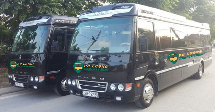 Bus from Hanoi to Pu luong - Daily Luxury Bus departure from Hanoi to Pu luong 28s